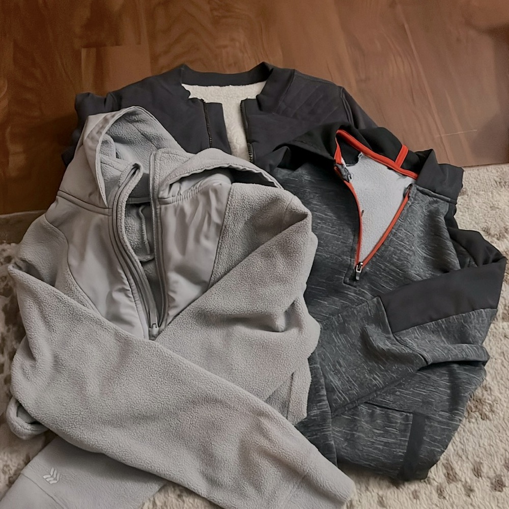 Lot of three Boys jackets. YOUTH MEDIUM (8-10).